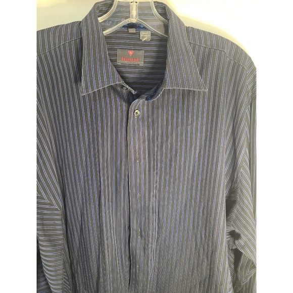 Haupt Other - Haupt Button-up sz X-Large 43/44, 17 1/2 LS mens velvet collar
